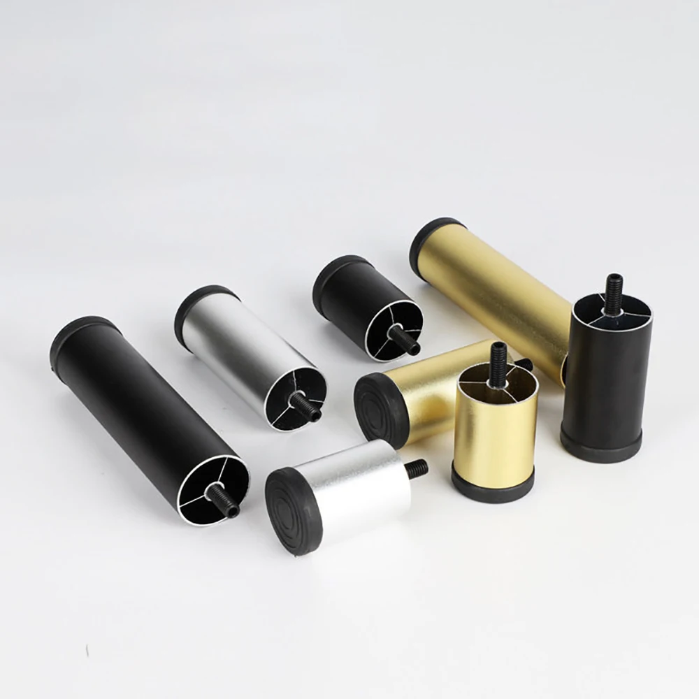Adjustable Furniture Leg M8 M10 Aluminum Alloy Table Legs For TV Cabinet/Wardrobe Cabinet Furniture Support Hardware