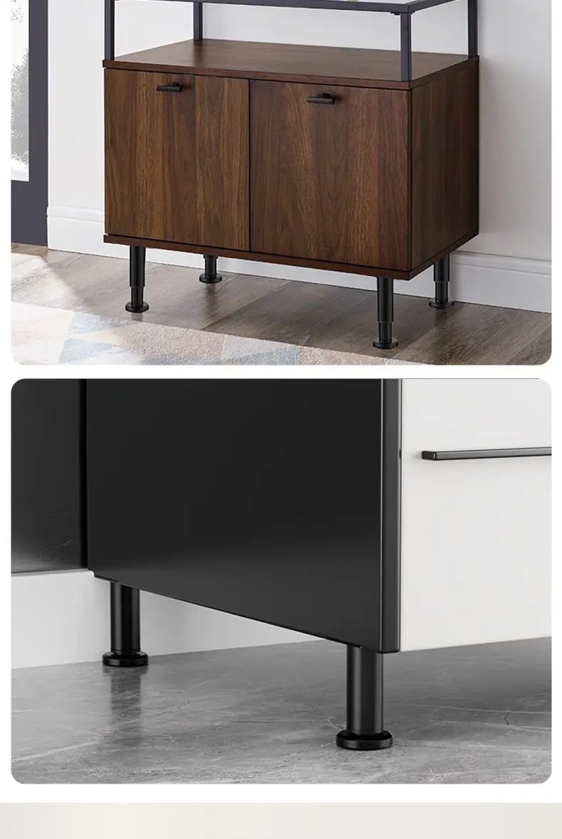 Supporting Feet with Screws Furniture Cabinet Legs Height Increasing Base Bed Slats Bed Legs Sofa Cabinet Height Increase