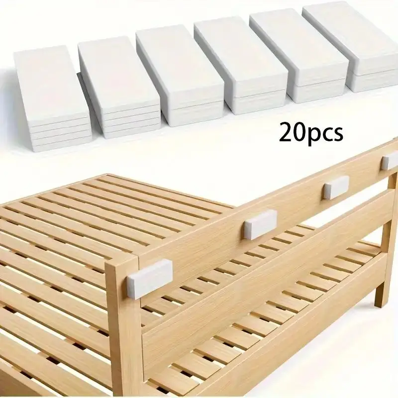 10/20 Sheets EVA Foam Double Sided Tape Wall Stickers, Shockproof Protector for Sofa Bench Wall