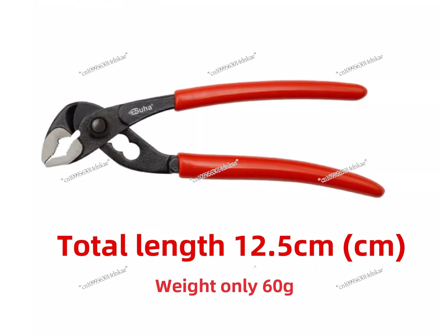 Home DIY 5/6 Inch Mini Pump Clamp Small Pipe Pliers Ultra Thin Shifting Spanner Multifunctional Crescent Wrench No Button