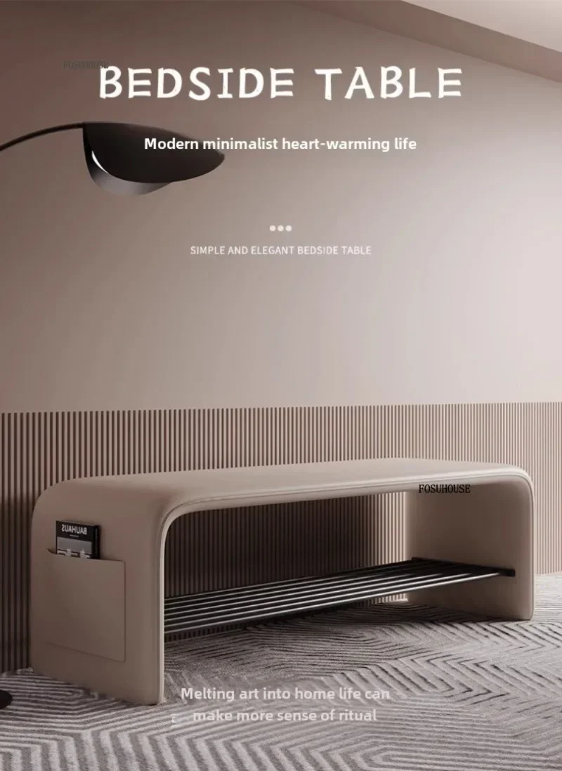 Luxury Shoe Change Stool Door Shoe Cabinet Modern Household Stools Integrated Minimalist Home Furniture Ottomans Bedroom Bench