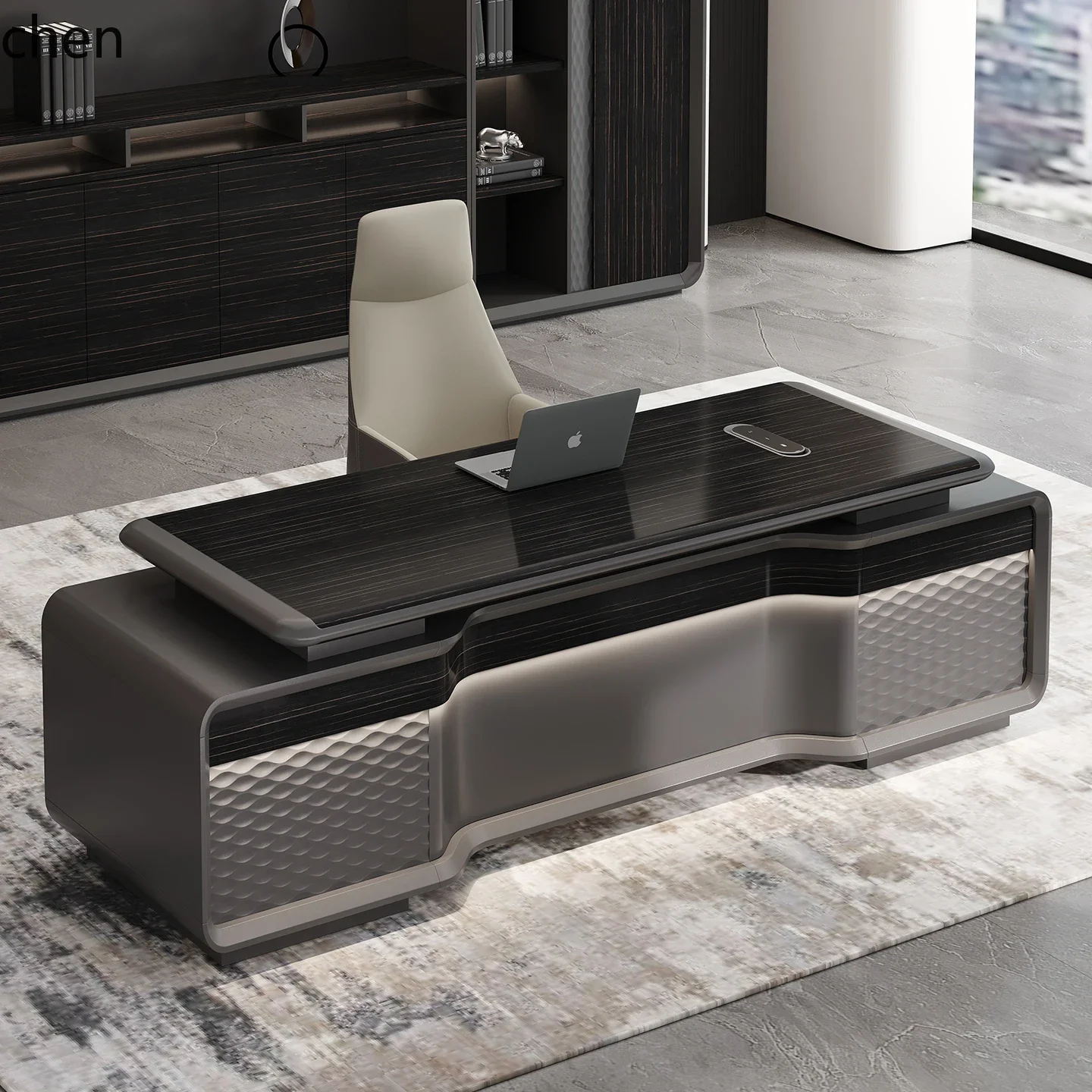 HYS senior sense manager desk office desk simple modern light luxury high-end