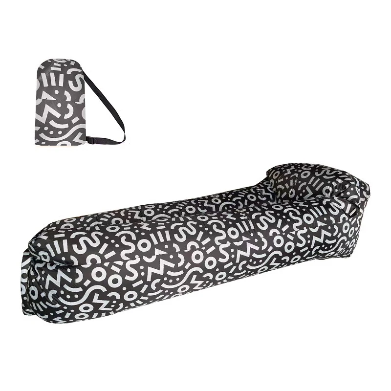 Portable Air Sofa Bed Inflatable Sofa Outdoor Inflatable Bed Outdoor Beach Bed Lazy Inflatable Camping Music Festival Rest Sofa