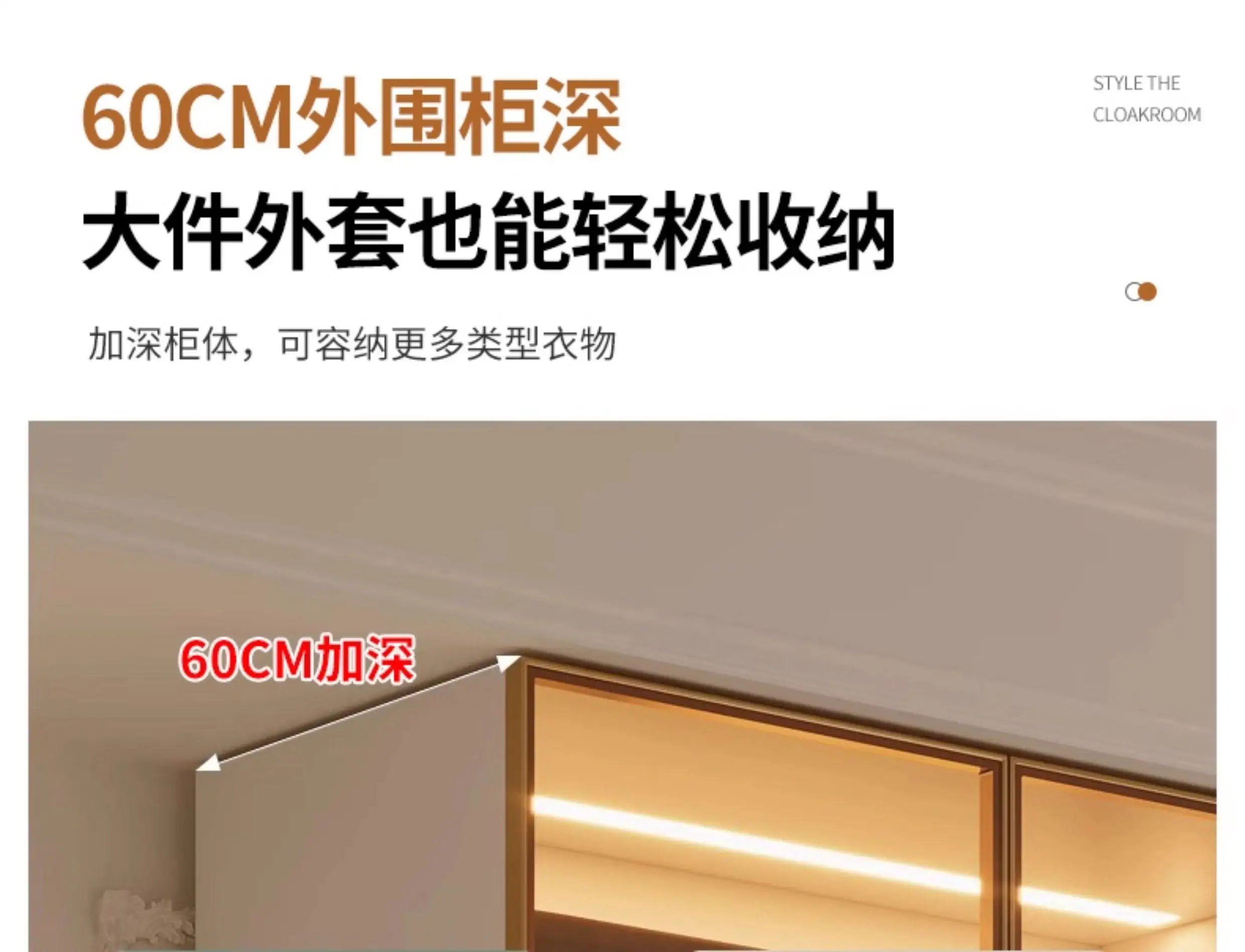 Clothes Closet Armario De Ropa Customized ENF Grade Solid Wood Glass Door Wardrobe Cloakroom Storage Locker Bedroom Furniture