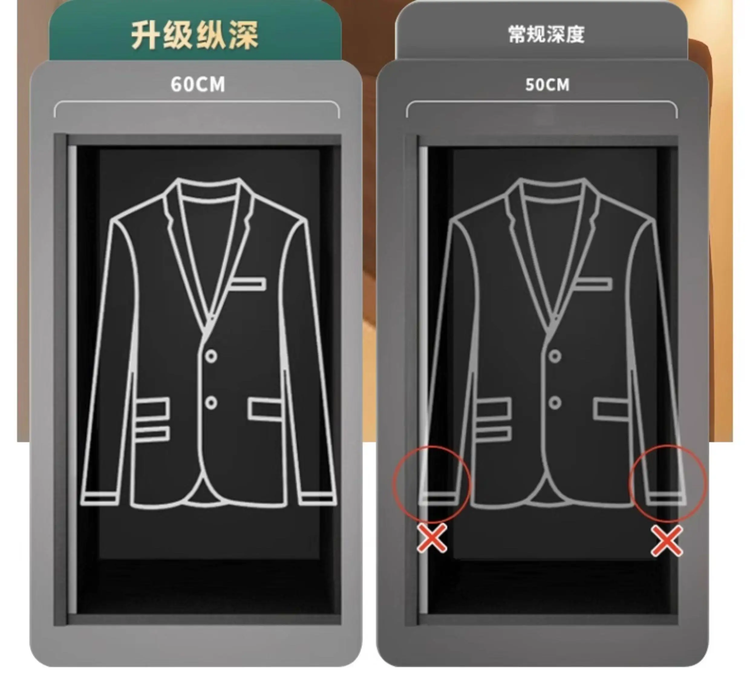 Clothes Closet Armario De Ropa Customized ENF Grade Solid Wood Glass Door Wardrobe Cloakroom Storage Locker Bedroom Furniture