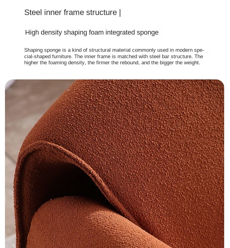 Crab Chair Single Chair Living Room Light Luxury Italian Minimalist High-end Creative Leisure Single Designer Sofa Chair