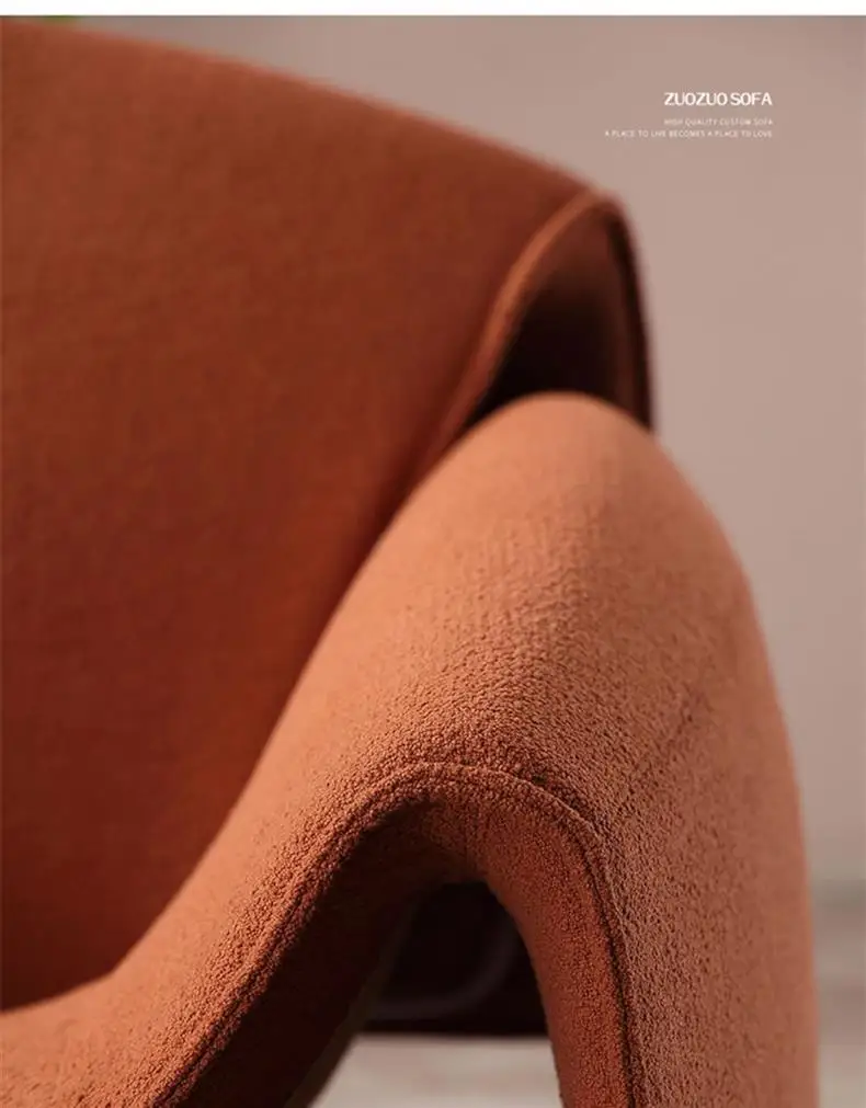 Crab Chair Single Chair Living Room Light Luxury Italian Minimalist High-end Creative Leisure Single Designer Sofa Chair