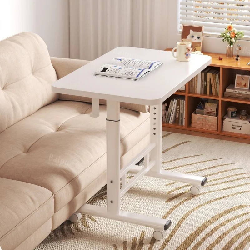 Adjustable Bedside Table Movable Lifting Bedside Desk Sofa Side Table Computer Desk Office Ergonomic Study Table Home Office