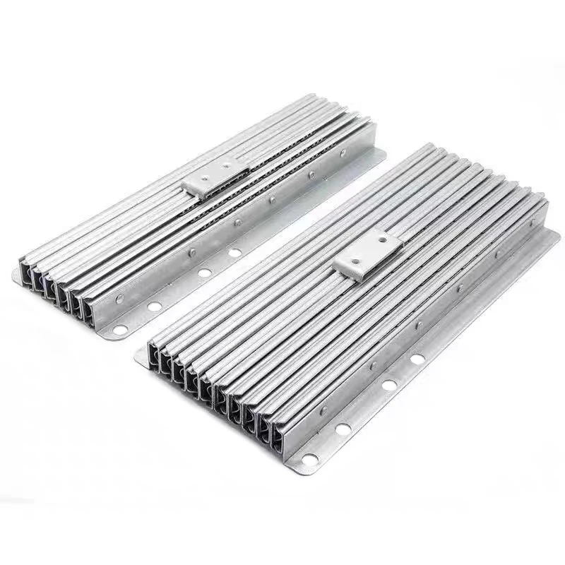 Invisible Dining Table Telescopic Guide Rail Multifunctional Aluminum Alloy Folding Bar Extension Slide Rail