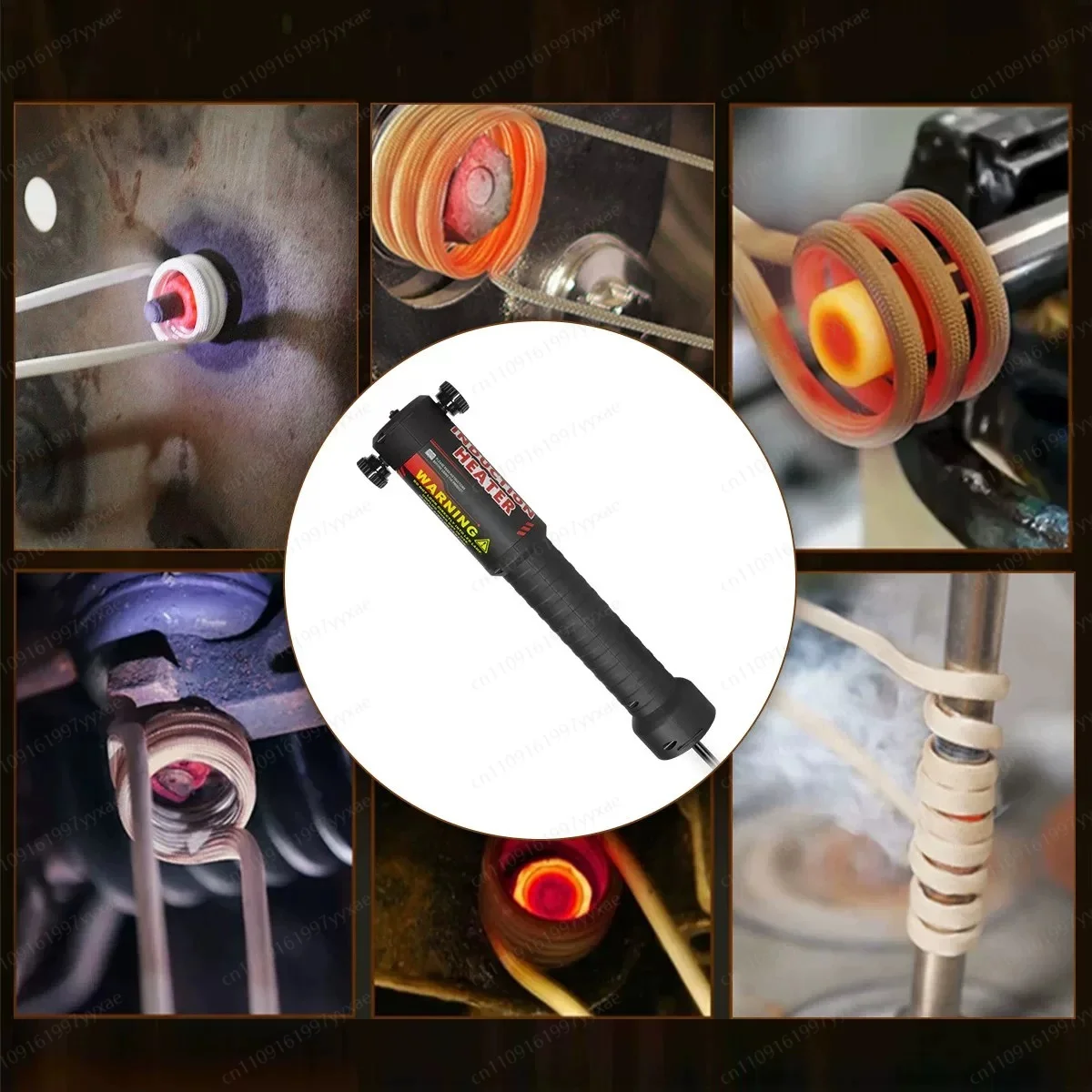 Handheld High Frequency Induction Heater with Detachable Coils, Flameless Rusty Nut & Bolt Remover for Automotive Repair
