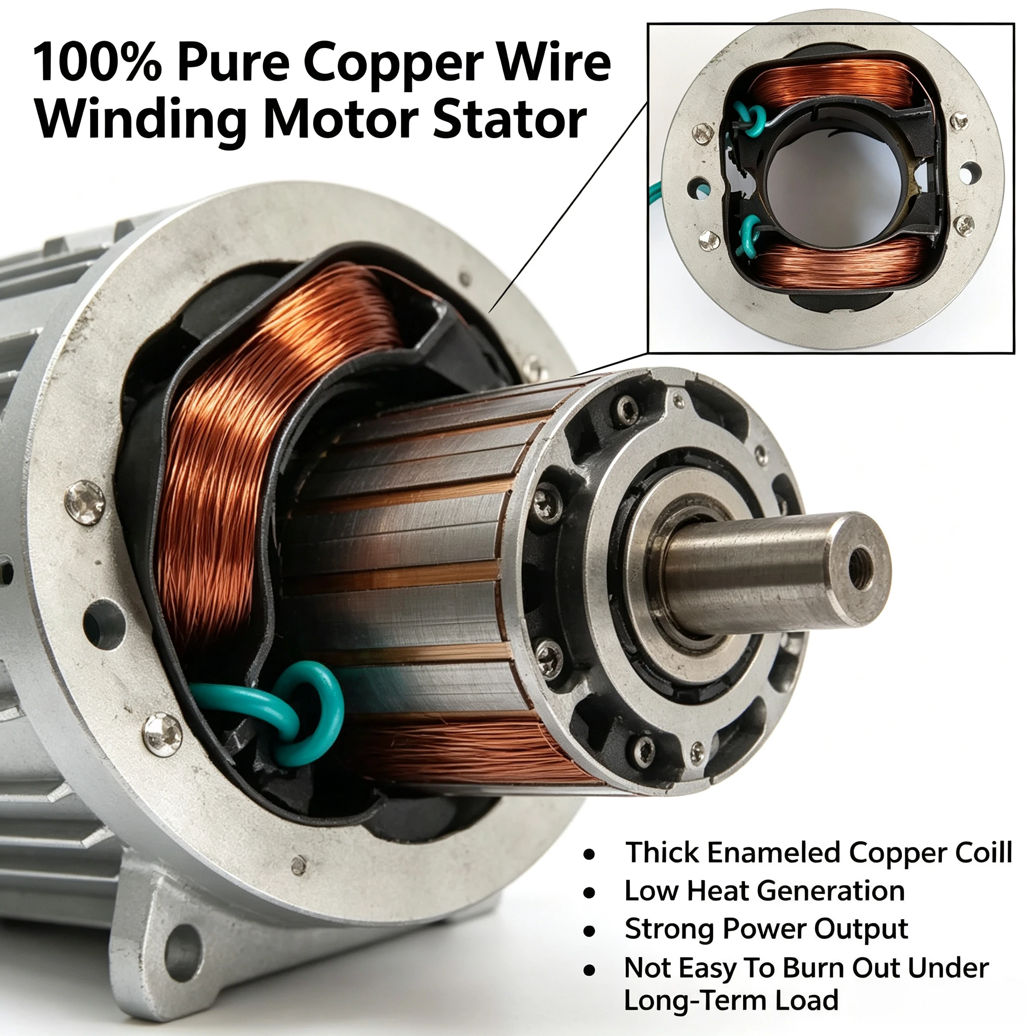 Pure Copper Motor Draft Inducer Smoke Sucker Fan Rural Pit Boiler Chimney Exhaust Anti Backdraft Combustion Ventilator