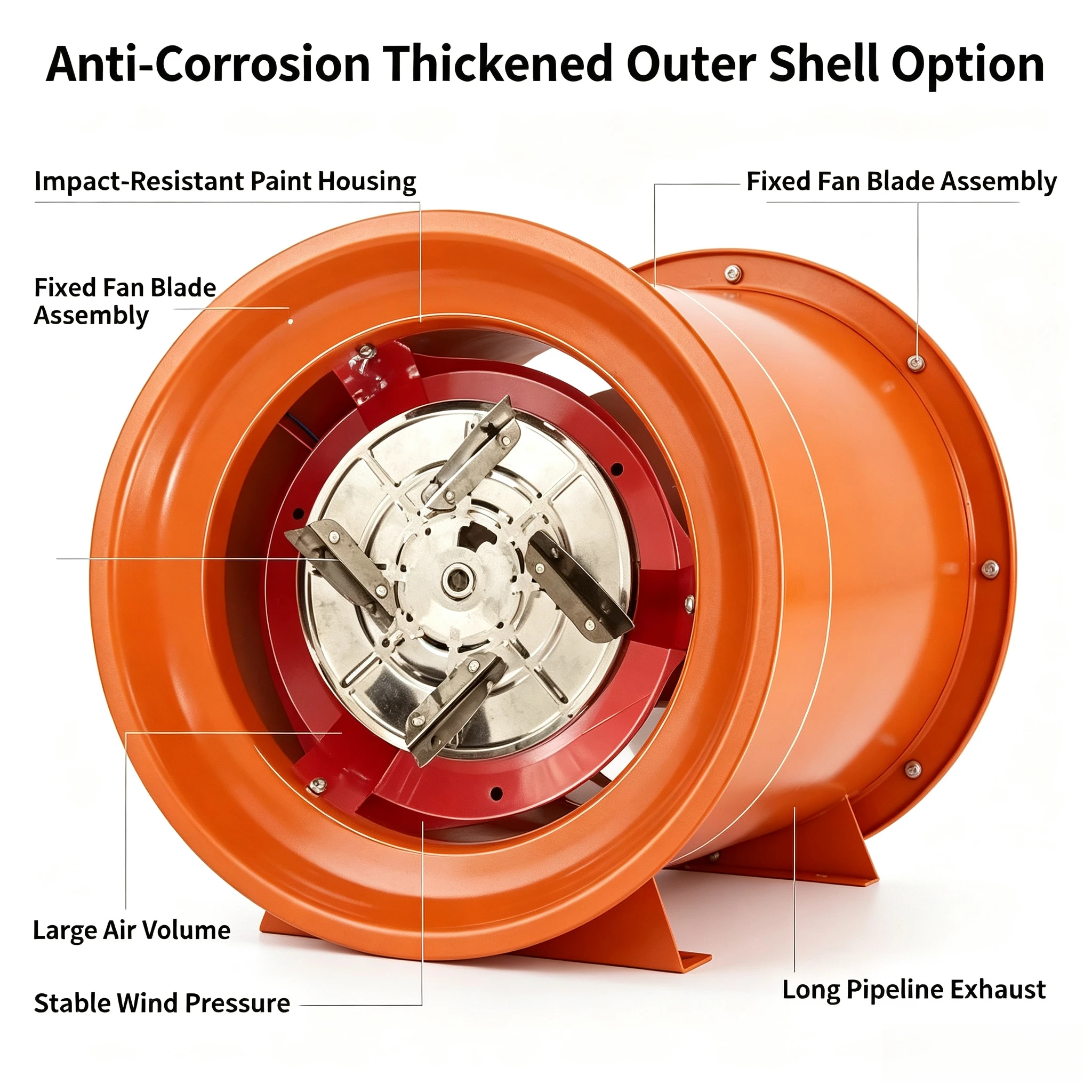 Pure Copper Motor Draft Inducer Smoke Sucker Fan Rural Pit Boiler Chimney Exhaust Anti Backdraft Combustion Ventilator