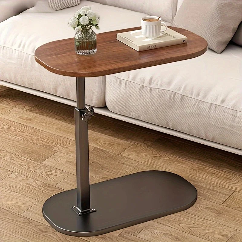 Foldable Adjustable Laptop Bedside Table Multifunctional Lift Workstation Small Space Computer Desk for Home Office Tea& Reading