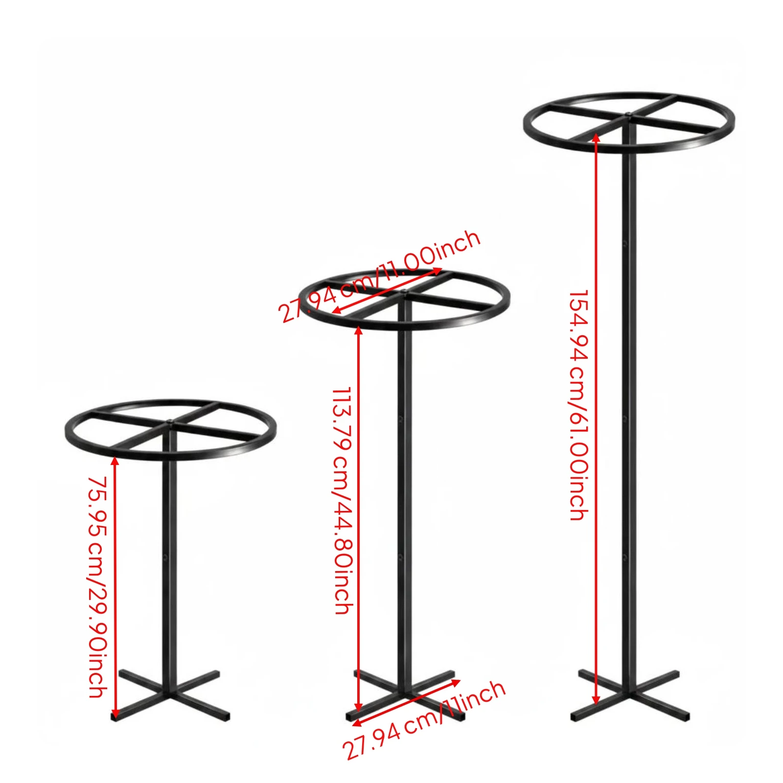 62-Inch Adjustable Support Frame Metal Dragon Fruit Stand Adjustable Vertical Gardening Trellise Indoor Outdoor Support