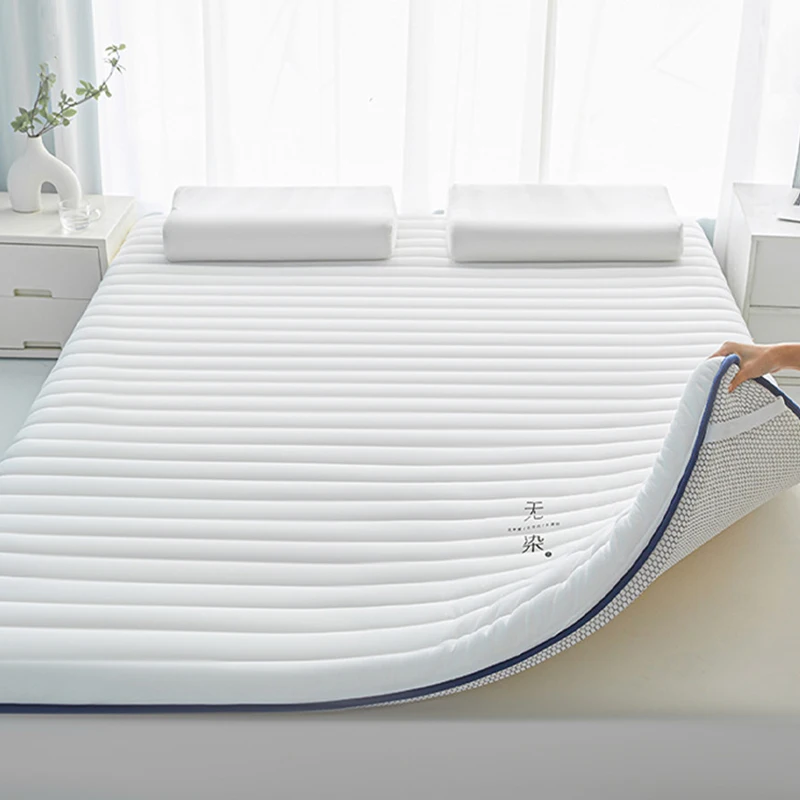 Soybean Fiber Quilted Mattress Topper Household Warm Sleeping Pad Thicken Tatami Mattress For Dormitory Home Bedroom Bedding