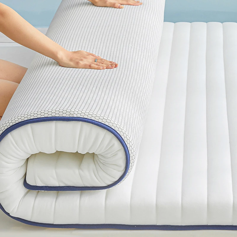 Soybean Fiber Quilted Mattress Topper Household Warm Sleeping Pad Thicken Tatami Mattress For Dormitory Home Bedroom Bedding