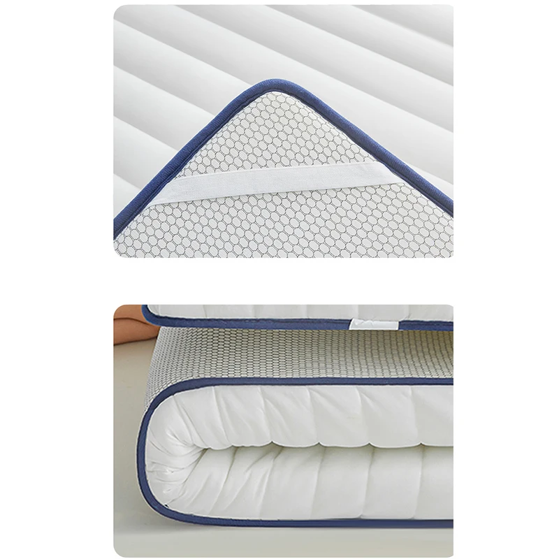 Soybean Fiber Quilted Mattress Topper Household Warm Sleeping Pad Thicken Tatami Mattress For Dormitory Home Bedroom Bedding