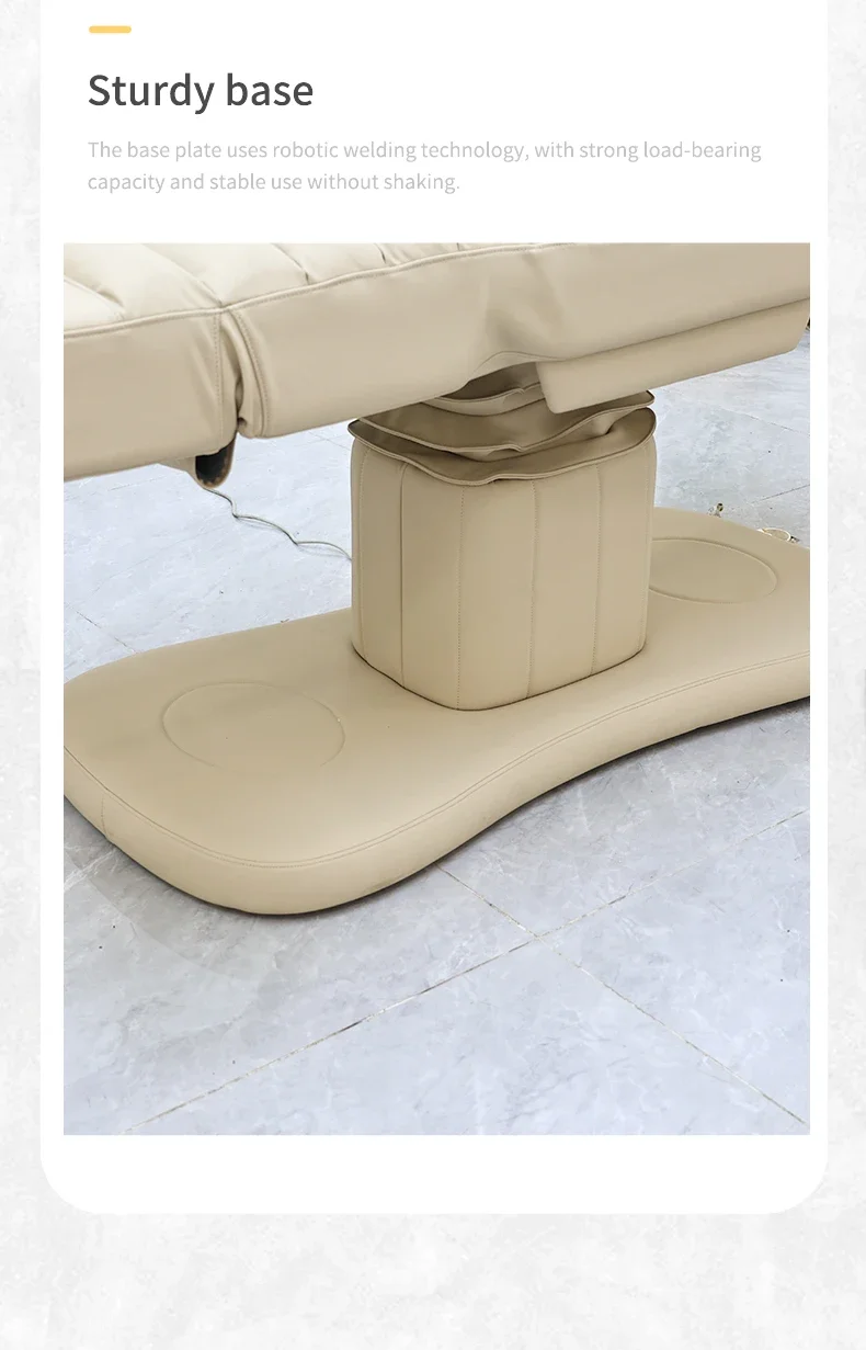3 Motor Electric Beauty Bed Germany Warehouse Fast Delivery Adjustable Massage Table for Spa Salon Tattoo