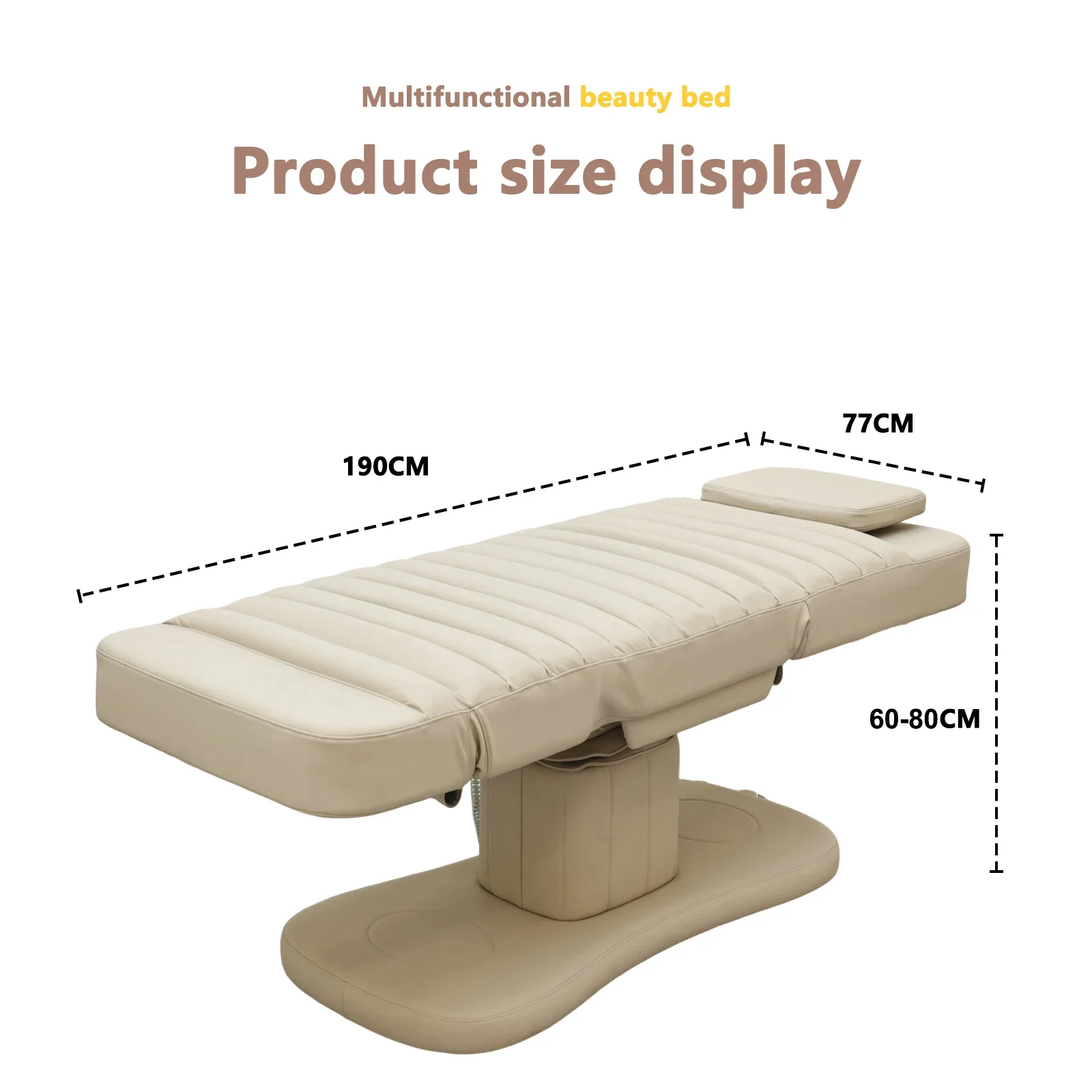 3 Motor Electric Beauty Bed Germany Warehouse Fast Delivery Adjustable Massage Table for Spa Salon Tattoo