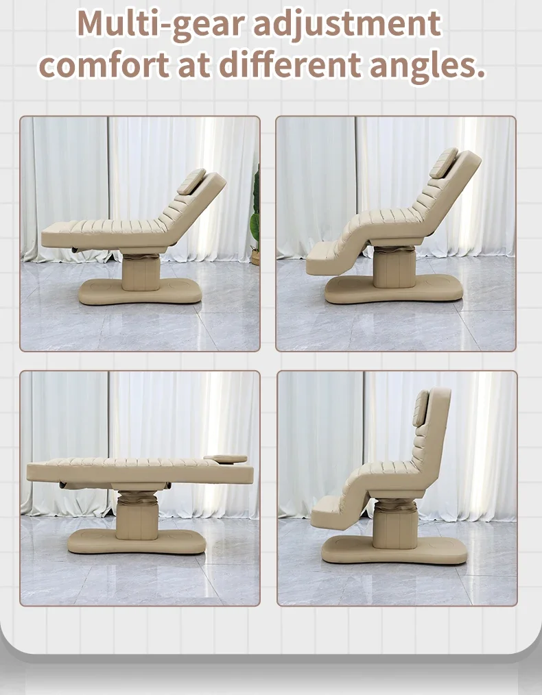 3 Motor Electric Beauty Bed Germany Warehouse Fast Delivery Adjustable Massage Table for Spa Salon Tattoo