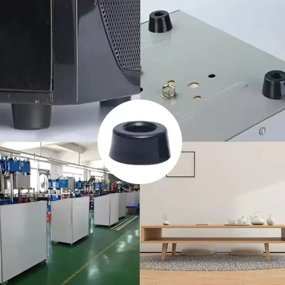 Pad Protection Rubber Rubber Feet Round Fine Grips Bumper Pad Anti-Slip Non Slip Pads Table Chair Use