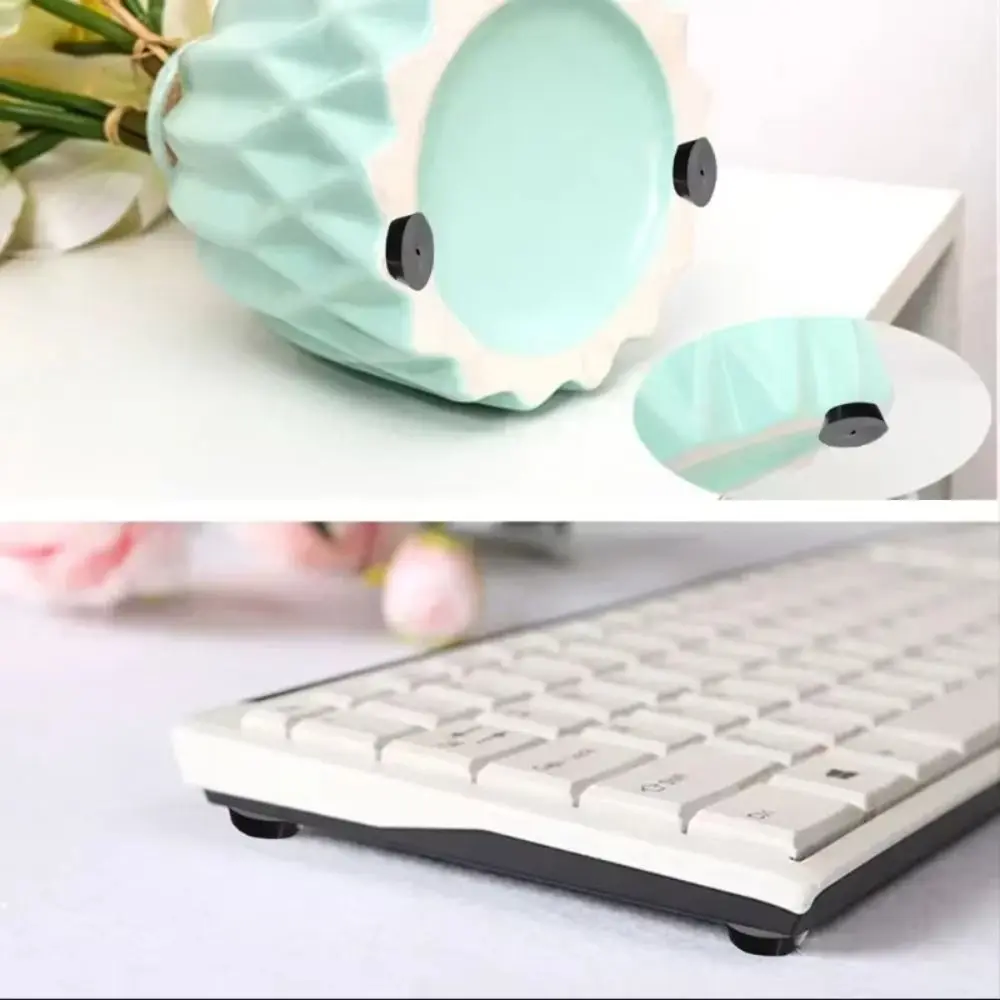 Pad Protection Rubber Rubber Feet Round Fine Grips Bumper Pad Anti-Slip Non Slip Pads Table Chair Use