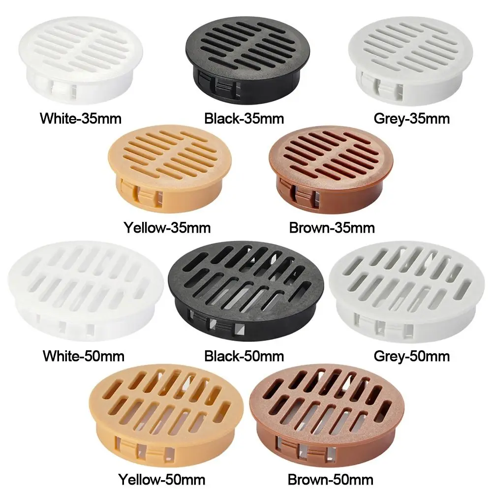 Rectangular Breathable Mesh Plastic Multiple Sizes Ventilation Grille Hole Plug Decoration Cover Shoe Cabinets
