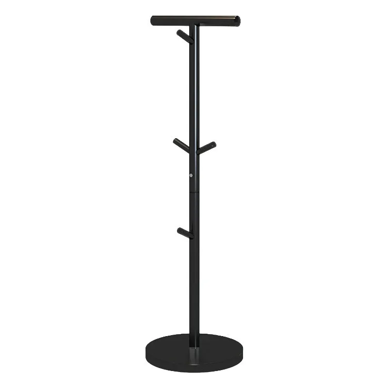 Freestanding Metal Coat Rack Heavy Duty Backpack Holder Floor Garment Hat Umbrella Organizer for Entryway Bedroom