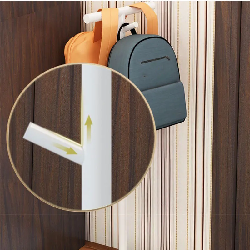 Freestanding Metal Coat Rack Heavy Duty Backpack Holder Floor Garment Hat Umbrella Organizer for Entryway Bedroom