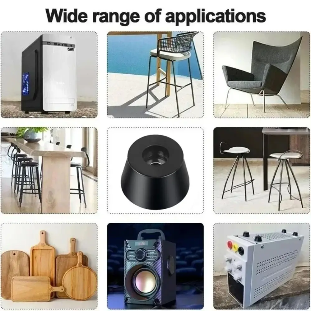 Pad Protection Rubber Rubber Feet Round Fine Grips Anti-Slip Bumper Pad Anti-Slip Non Slip Pads Electronic Craft Application