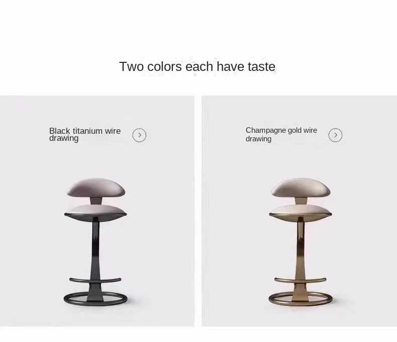 Luxury High-End Metal Dining Chair Modern Simple Home Bar Cafe Front Desk Chair Light Leisure Furniture for Office