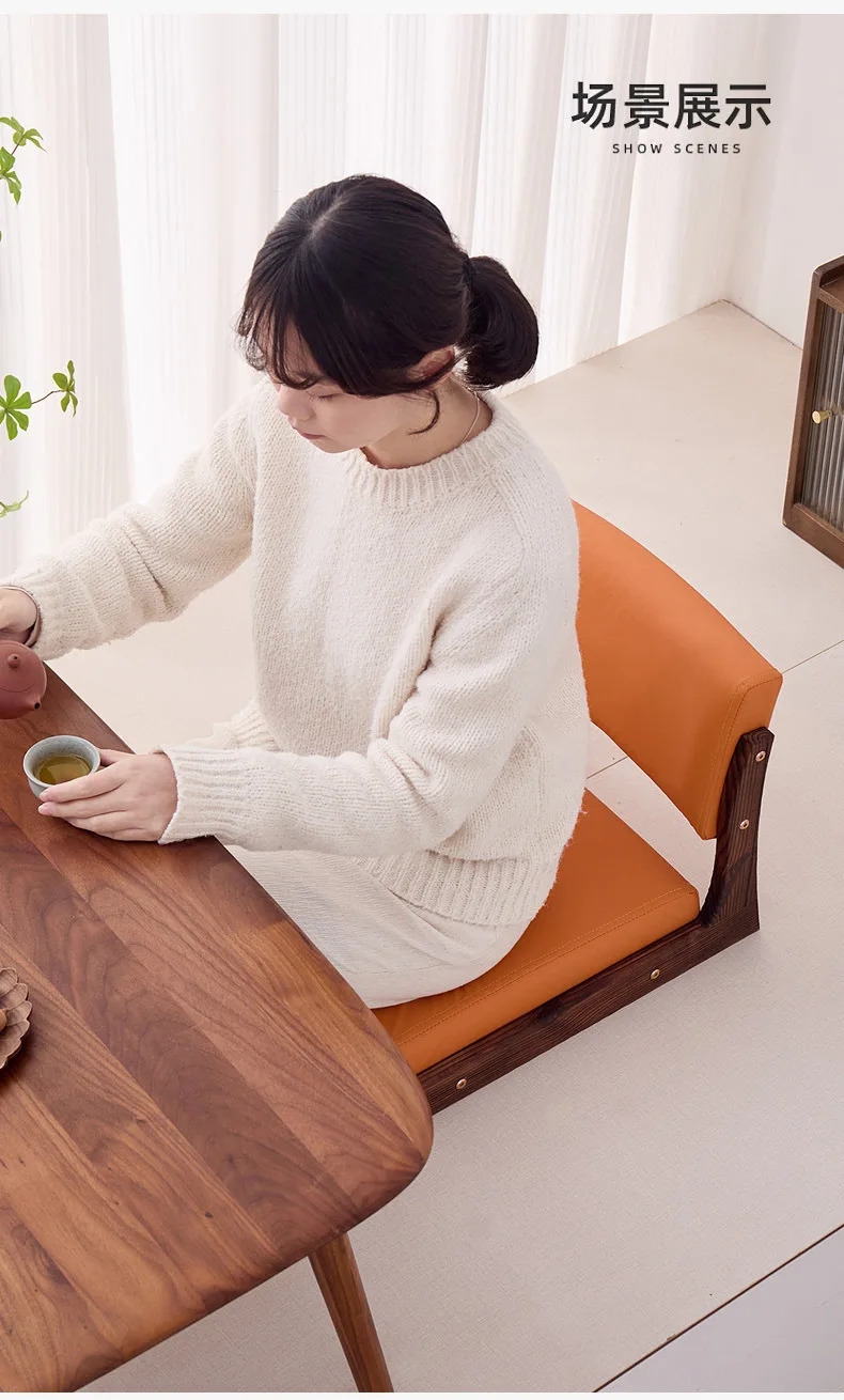 Tatami Chair Bed Seat Dormitory Lazy Legless Chair Stool Back Seat Cushion Bay Window and Room Chair