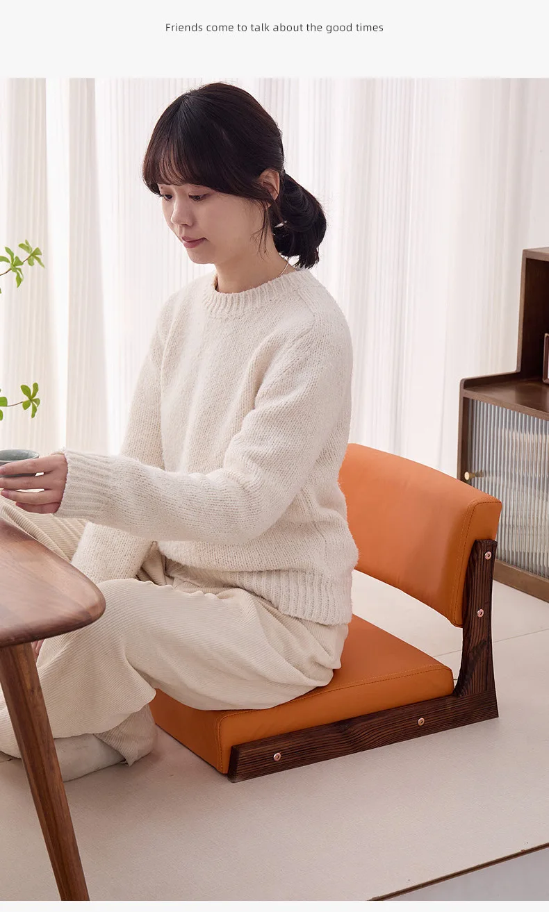 Tatami Chair Bed Seat Dormitory Lazy Legless Chair Stool Back Seat Cushion Bay Window and Room Chair