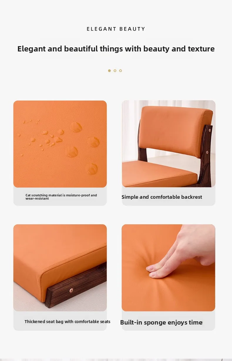 Tatami Chair Bed Seat Dormitory Lazy Legless Chair Stool Back Seat Cushion Bay Window and Room Chair