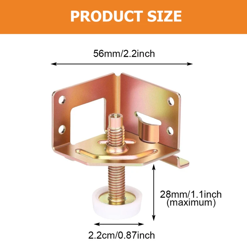 4Pcs Furniture Leg Workbench Adjust The Foot Pad Furniture Levelerss Heavy Duty Heavy Duty Outdoor Step Mats Adjustable Feet