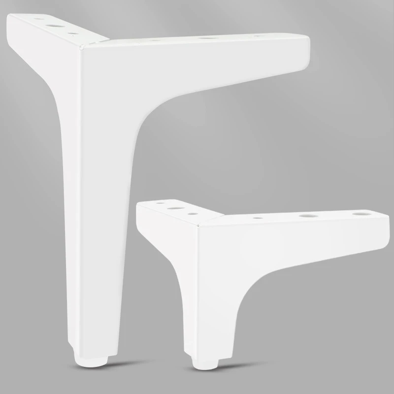 4Pcs 8/10/13/15/17cm Metal Furniture Legs Coffee Table Legs Sofa Bed Chair Leg Iron Desk Cabinet To The Dresser Foot Bathroom