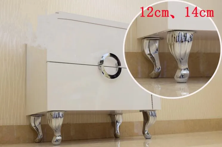 European Metal Furniture Legs for TV Cabinet Chairs Sofa Table Feet Support Bracket DIY Handcrafts Furniture Hardware