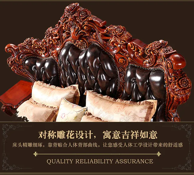 Beauty Simple Bed Leather Princess Adult Aesthetics Design Square Bed Queen Sleeping Modern Ergonomic Muebles Unique Furniture