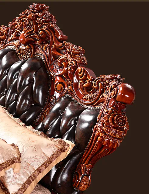 Beauty Simple Bed Leather Princess Adult Aesthetics Design Square Bed Queen Sleeping Modern Ergonomic Muebles Unique Furniture