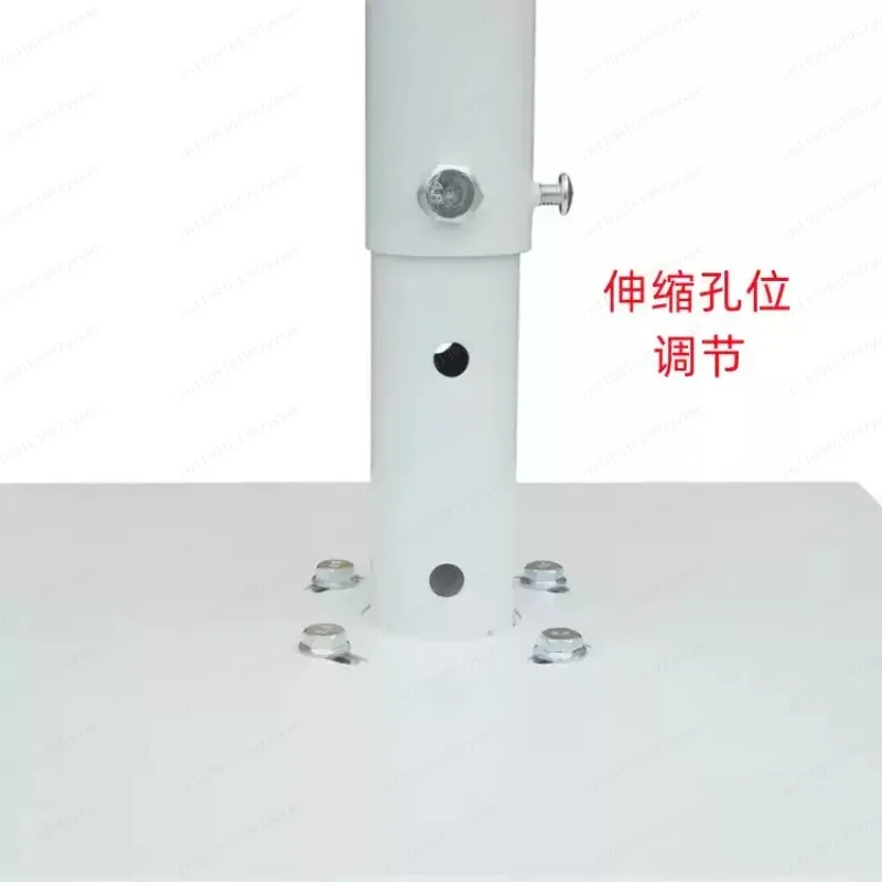 Elevator cage projector hanger, lift basket ceiling with lock