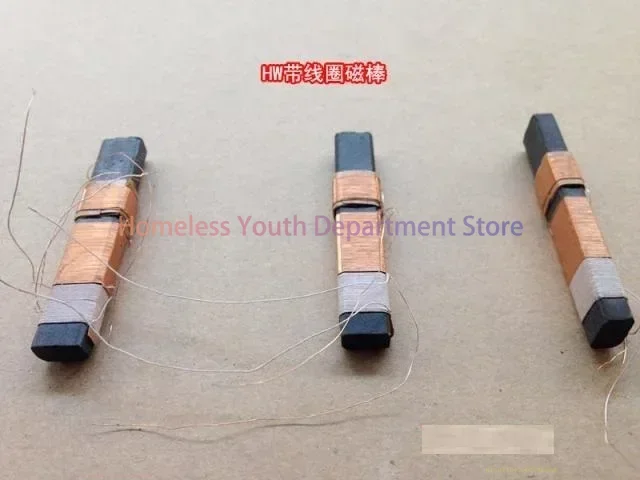 Antenna Magnetic Rod Radio Ferrite Antenna Magnetic Rod Diameter 8.3x Length 51mm Coil Magnetic Rod