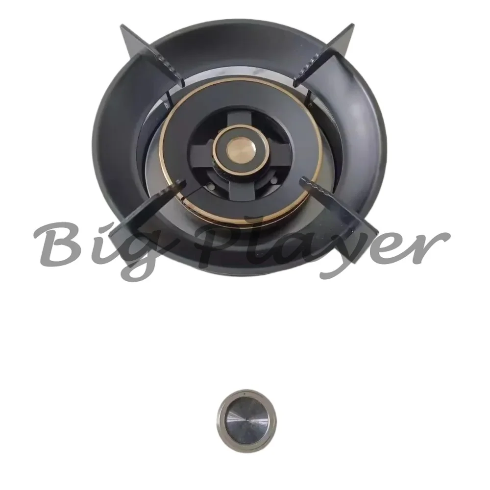 Gas Stove Rock Slab Quartz Stone Stainless Steel Natural Gas Liquefied Fully Embedded Hidden Under-counter Integrated