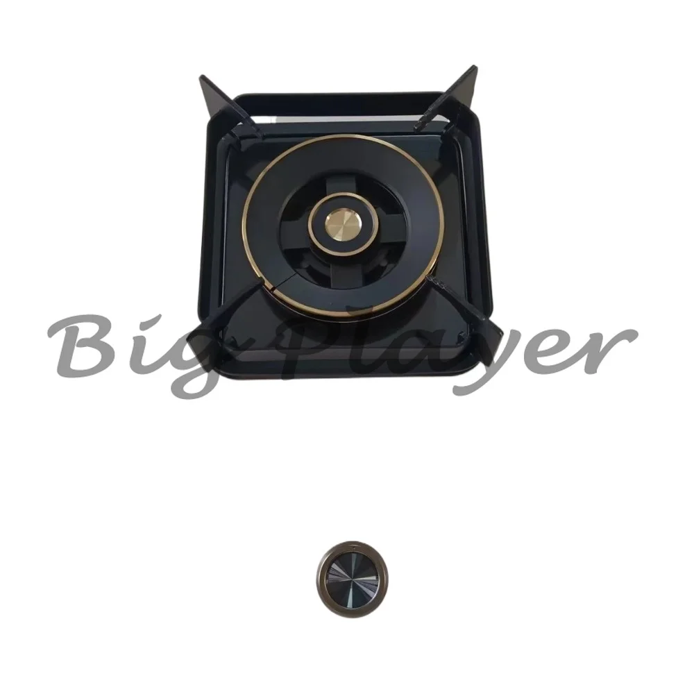 Gas Stove Rock Slab Quartz Stone Stainless Steel Natural Gas Liquefied Fully Embedded Hidden Under-counter Integrated