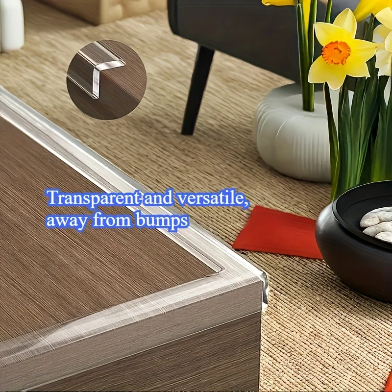 1/3M Thickened Soft Corner Protector Strip-Suitable for Table Corners, Walls, Window Sills, Does not furniture,Can be freely cut