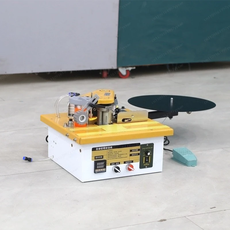 Automatic Edge Banding Machine for Woodworking Double-sided Glue Coating Desktop Independent Pure Copper Edge Banding Machines