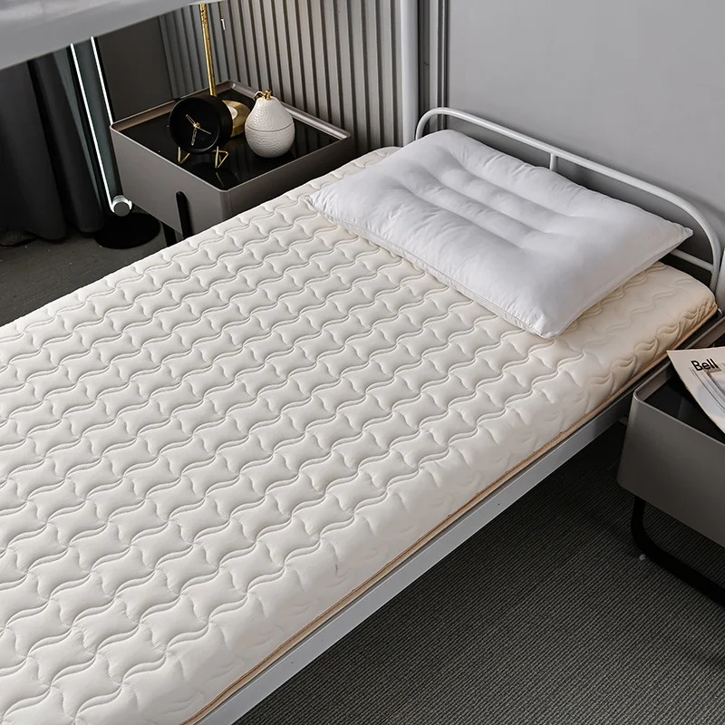 Soybean Fiber Mattress Bed Cushion Protective Pad Soft Cushion Household Foldable Mattress Memory Foam Mattress Soft Quilt Pad