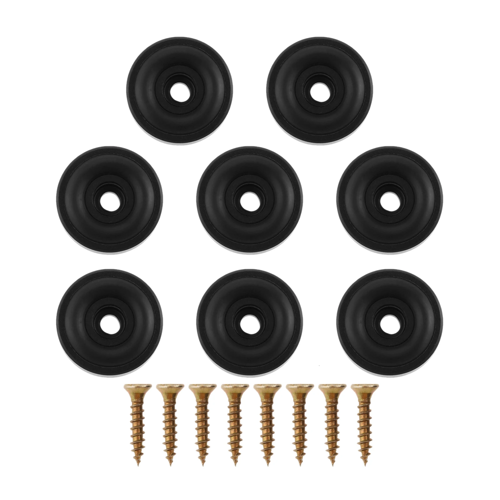 4/8Pcs Gold/Silver/Black Board Feet with Non Slip Pads Replacement Fit for Serving Boards Countertop Protectors Cutting Boards