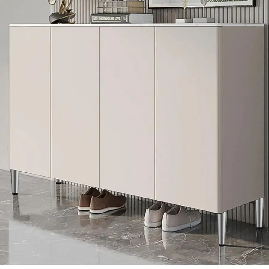 4PCS Stainless Steel Heavy Duty Metal Cabinet Feet Adjustable - Support Legs for Bathroom Vanity,TV Stand,Coffee Table,Base Legs