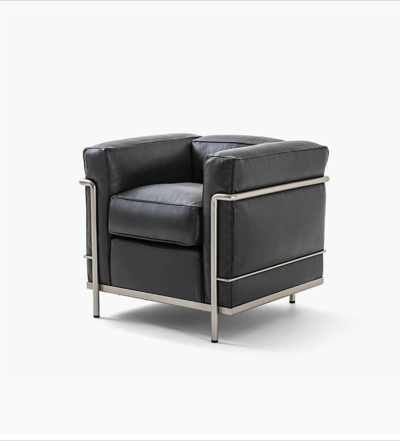 Vintage LC3 single sofa chair medieval, Bauhaus balcony Internet celebrity leisure chair