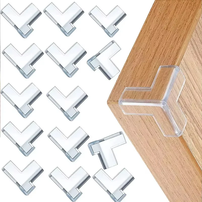 4/8/12PCS Children Safety Silicone Protector Table Corner Edge Protection Cover Children Anticollision Edge Guards